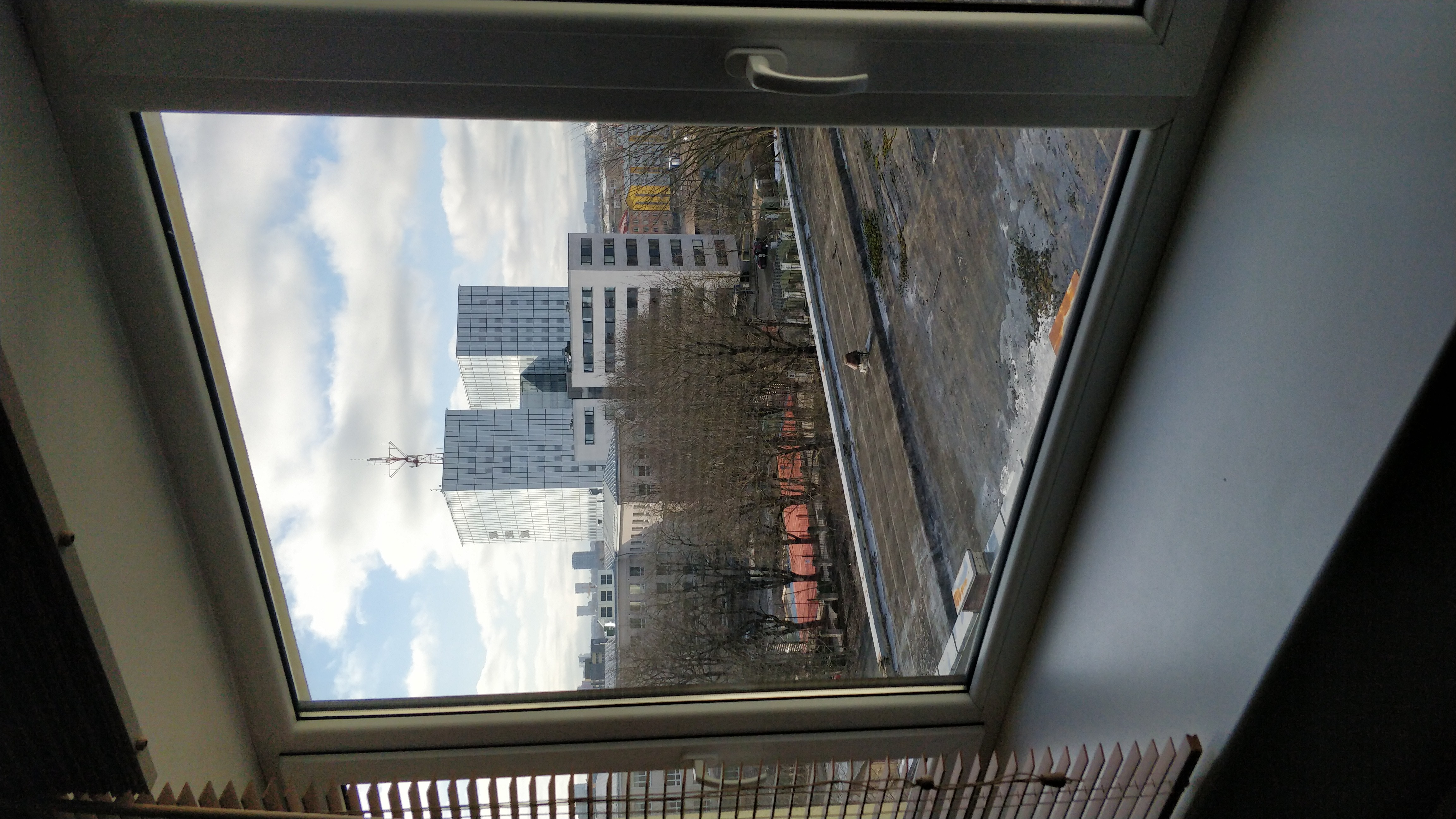 view from apartment