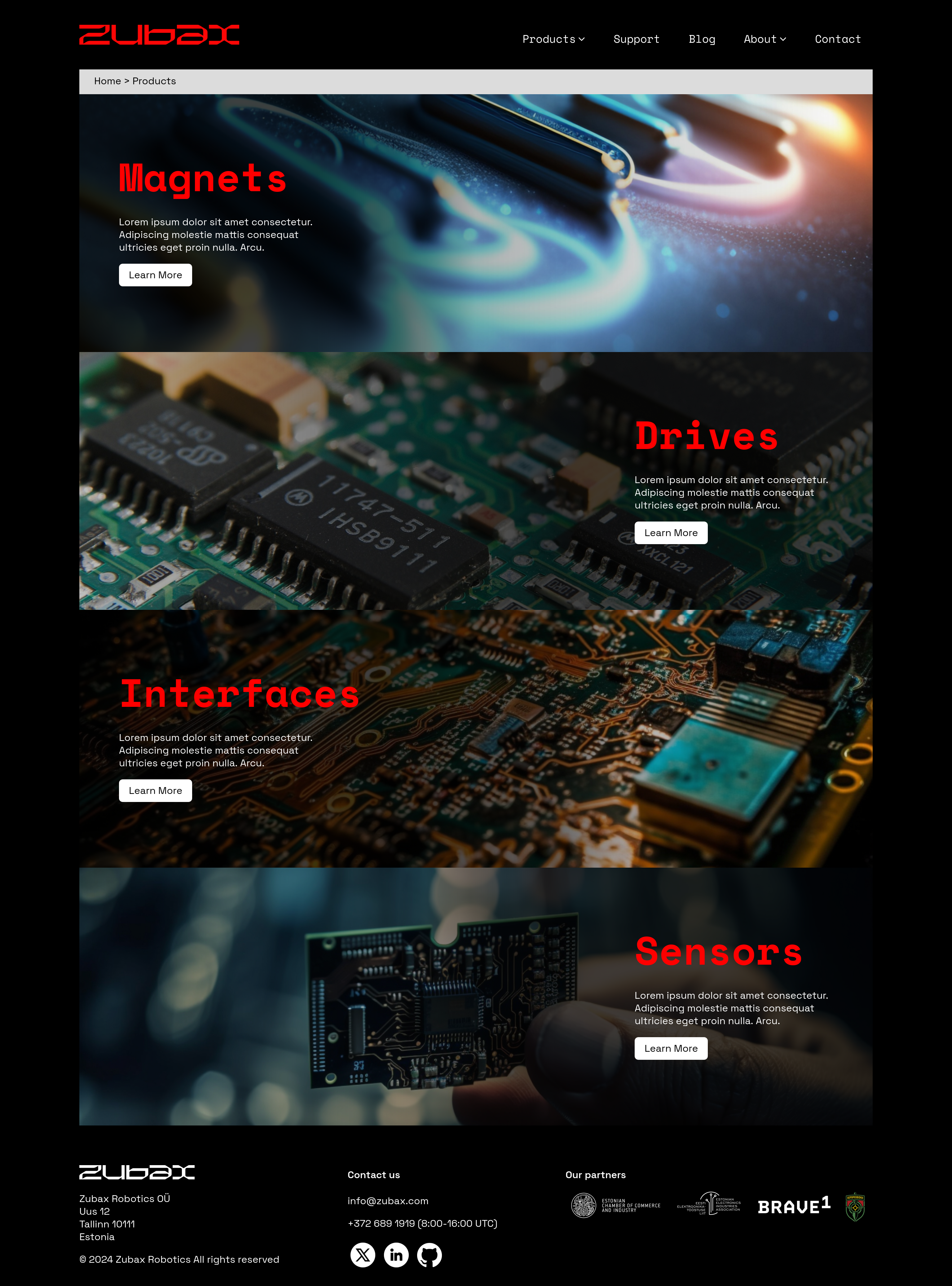 Zubax Website