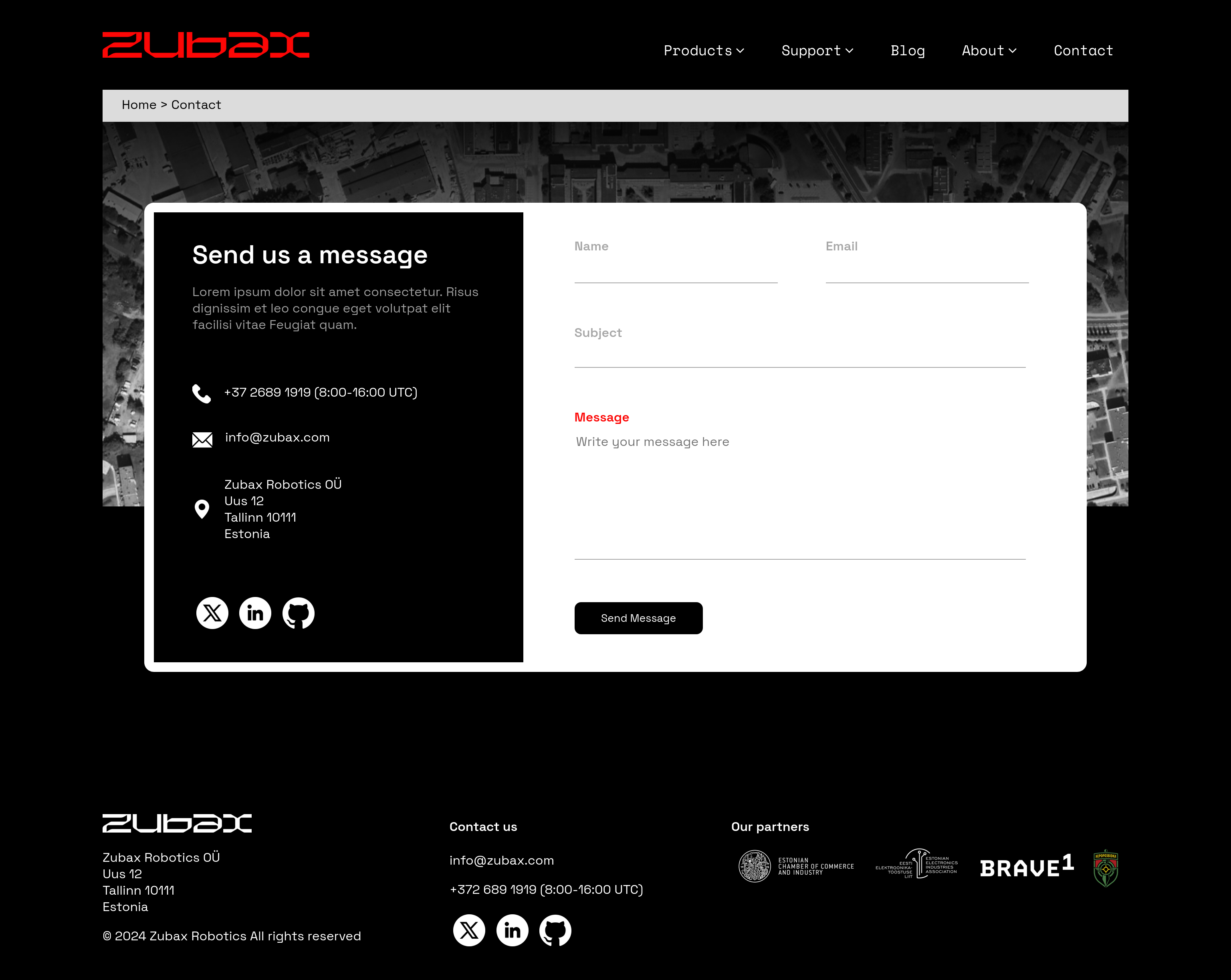 Zubax Website