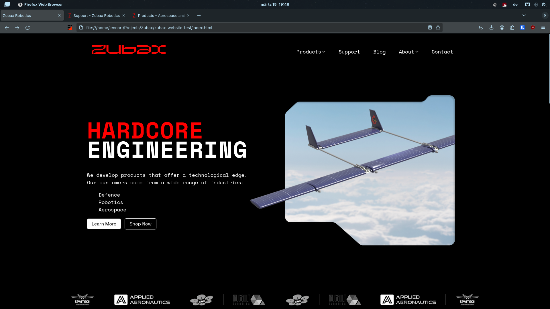 Zubax Website
