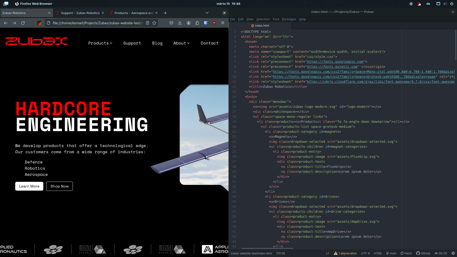 Zubax Website